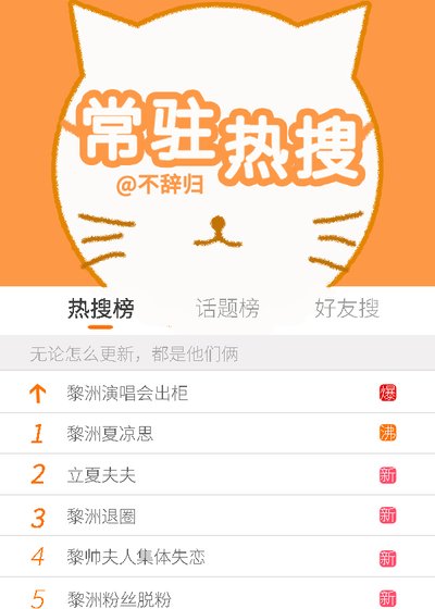 《常駐熱搜》