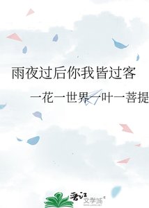雨夜过初你我皆过客