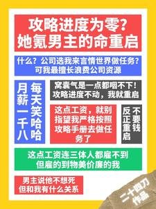 《攻略進度為零?她氪男主的命重啟》
